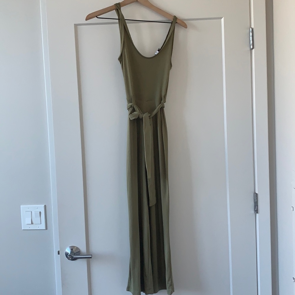 top shop jumpsuit with belt